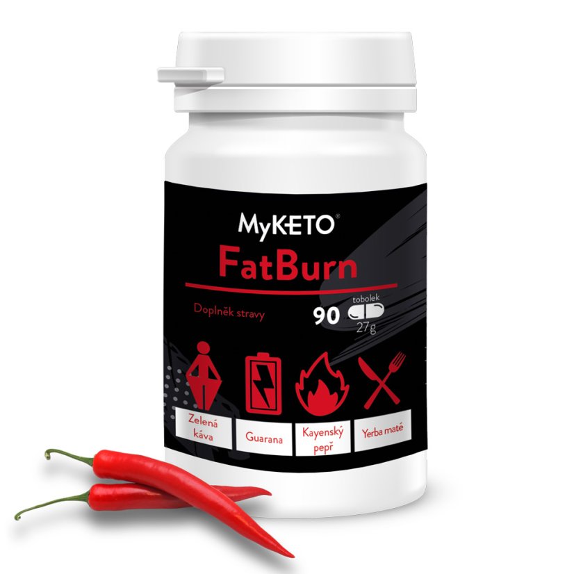 MyKETO FatBurn doplněk stravy, 90 cps
