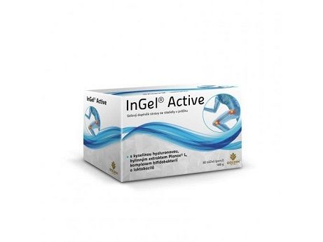 InGel Active, doplněk stravy, kloubní výživa, 30 sáčků, 189 g