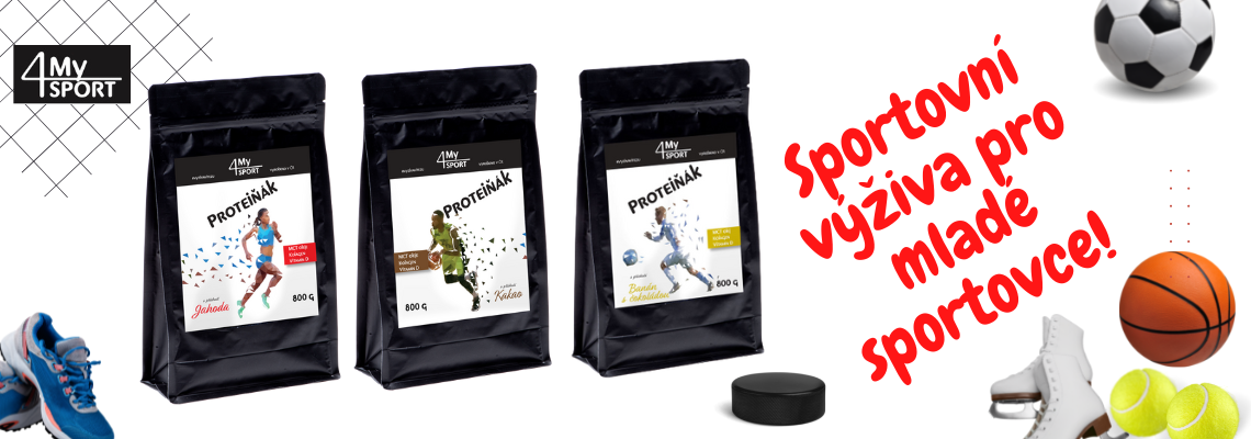 Proteiňáky pro mladé sportovce